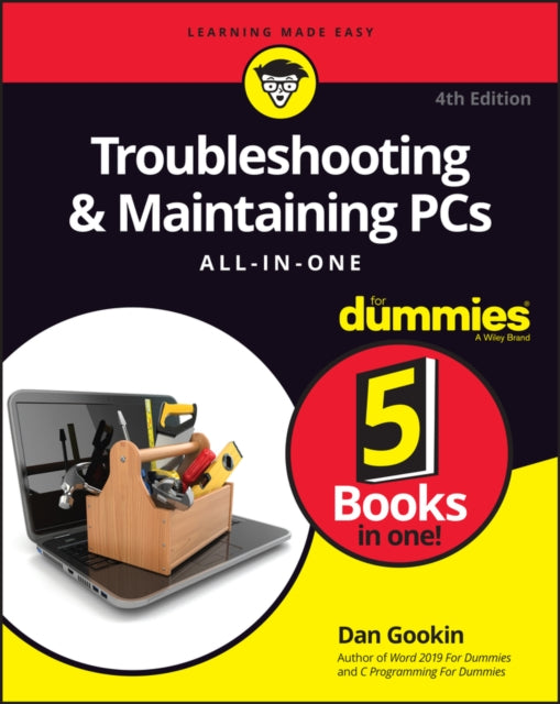 Book cover of: Troubleshooting & Maintaining PCs All-in-One For Dummies. By: Dan Gookin