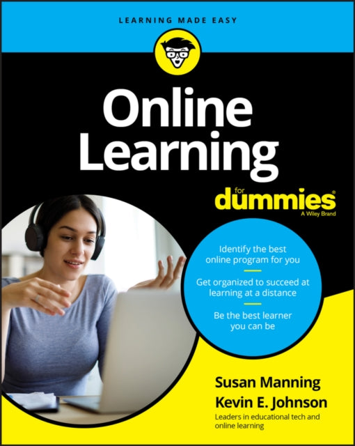 Book cover of: Online Learning For Dummies. By: Susan Manning
