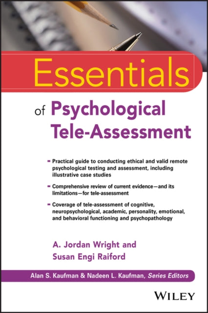 Book cover of: Essentials of Psychological Tele-Assessment. By: Susan Engi Raiford