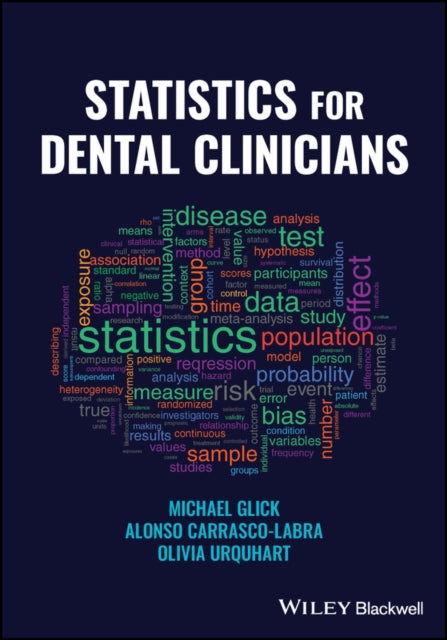 Book cover of: Statistics for Dental Clinicians. By: Michael Glick