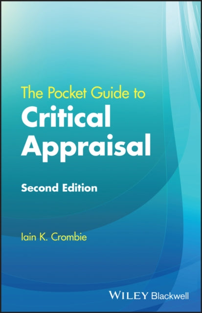 Book cover of: Pocket Guide to Critical Appraisal. By: Iain K. Crombie
