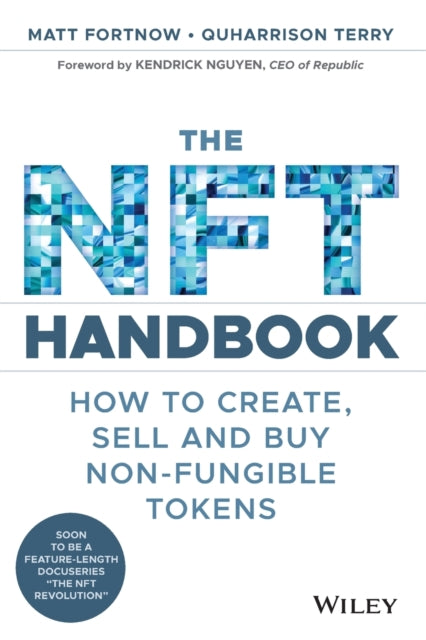 Book cover of: NFT Handbook. By: Quharrison Terry