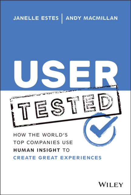 Book cover of: User Tested. By: Janelle Estes