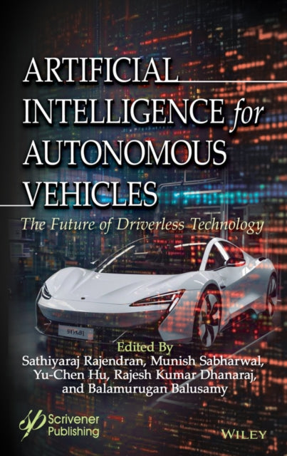 Book cover of: Artificial Intelligence for Autonomous Vehicles. By: Sathiyaraj Rajendran