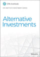 Book cover of: Alternative Investments. By: CFA Institute