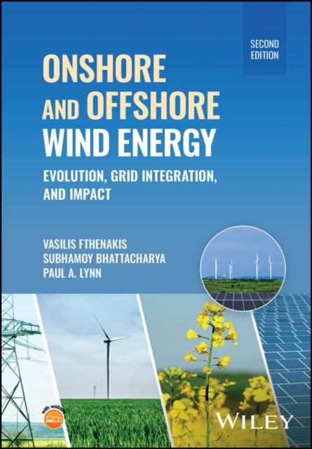 Book cover of: Onshore and Offshore Wind Energy. By: Vasilis M. Fthenakis