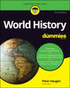 Book cover of: World History For Dummies. By: Peter Haugen
