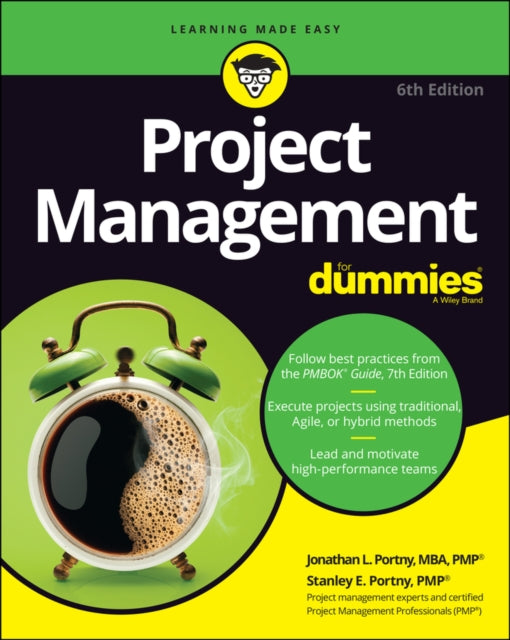 Book cover of: Project Management For Dummies. By: Stanley E. Portny