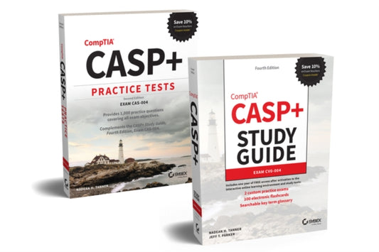 Book cover of: CASP+ CompTIA Advanced Security Practitioner Certification Kit. By: Jeff T. Parker