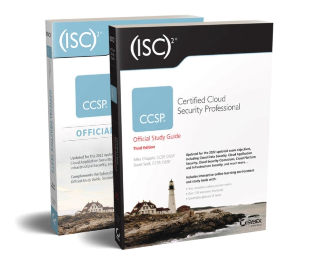 Book cover of: ISC2 CCSP Certified Cloud Security Professional Official Study Guide & Practice Tests Bundle. By: Mike Chapple