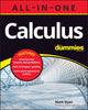 Book cover of: Calculus All-in-One For Dummies (+ Chapter Quizzes Online). By: Mark Ryan