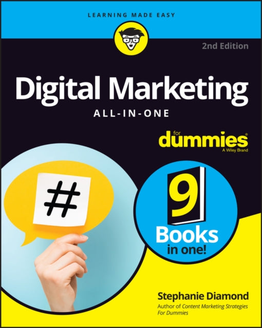 Book cover of: Digital Marketing All-In-One For Dummies. By: Diamond