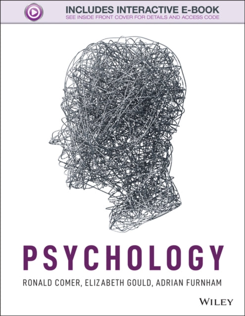 Book cover of: Psychology. By: Ronald Comer