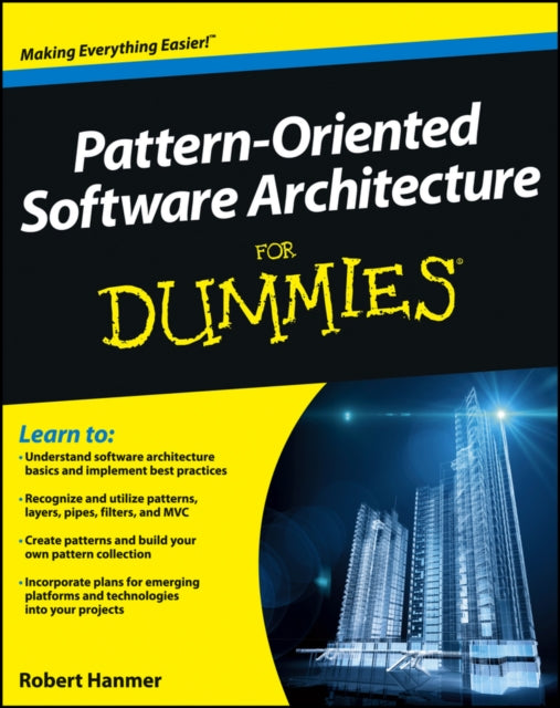 Book cover of: Pattern-Oriented Software Architecture For Dummies