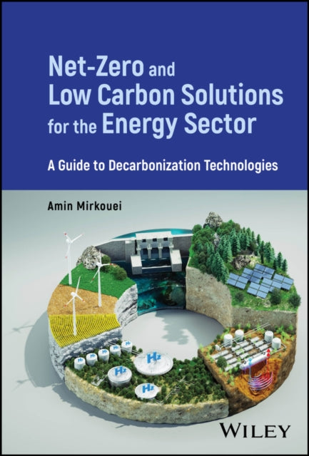 Book cover of: Net-Zero and Low Carbon Solutions for the Energy Sector. By: Amin Mirkouei