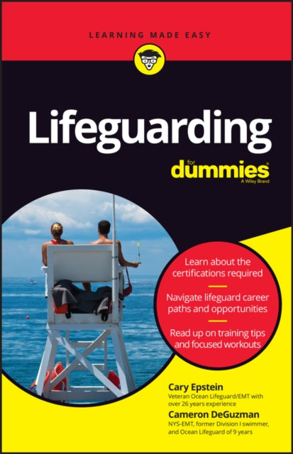 Book cover of: Lifeguarding For Dummies. By: Cary Epstein