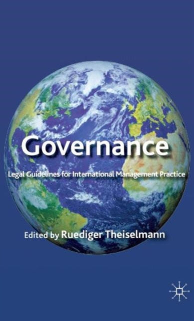 Book cover of: Governance. By: Ruediger Theiselmann
