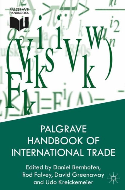 Book cover of: Palgrave Handbook of International Trade. By: David Greenaway