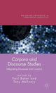 Book cover of: Corpora and Discourse Studies. By: Anthony McEnery