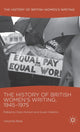 Book cover of: History of British Women's Writing, 1945-1975. By: Clare Hanson