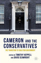 Book cover of: Cameron and the Conservatives. By: Timothy Heppell