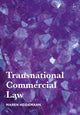 Book cover of: Transnational Commercial Law. By: Maren Heidemann