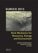 Book cover of: Rock Mechanics for Resources, Energy and Environment. By: Marek Kwasniewski