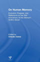 Book cover of: on Human Memory. By: Chizuko Izawa