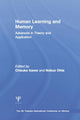 Book cover of: Human Learning and Memory. By: Chizuko Izawa