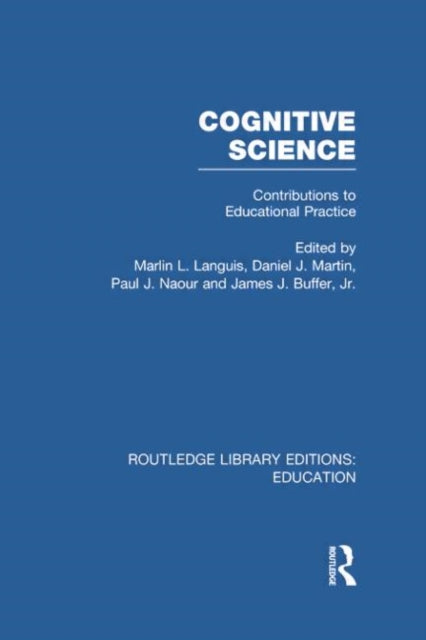 Book cover of: Cognitive Science. By: Marlin L. Languis