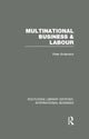 Book cover of: Multinational Business and Labour (RLE International Business). By: Peter Enderwick