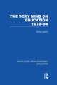 Book cover of: Tory Mind on Education. By: D. Lawton