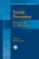 Book cover of: Suicide Prevention. By: David Lester