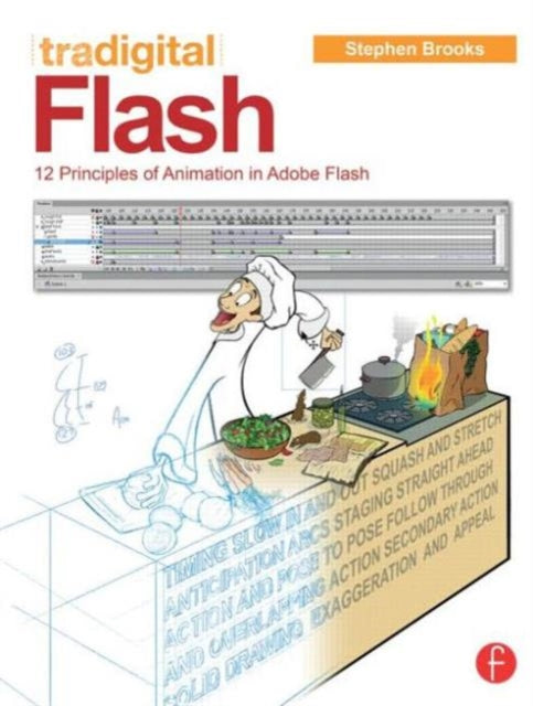 Book cover of: Tradigital Animate CC. By: Stephen Brooks