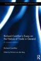 Book cover of: Richard Cantillon's Essay on the Nature of Trade in General. By: Richard Cantillon