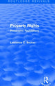 Book cover of: Property Rights (Routledge Revivals). By: Lawrence C. Becker