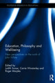 Book cover of: Education, Philosophy and Well-being. By: Roger Marples