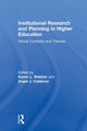 Book cover of: Institutional Research and Planning in Higher Education. By: Karen L. Webber