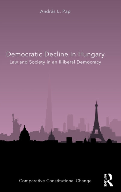 Book cover of: Democratic Decline in Hungary. By: András L. Pap
