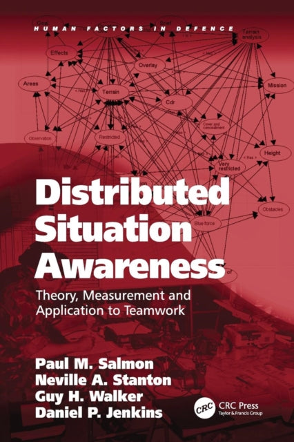 Book cover of: Distributed Situation Awareness. By: Paul M. Salmon