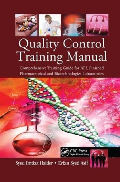 Book cover of: Quality Control Training Manual. By: Syed Imtiaz Haider