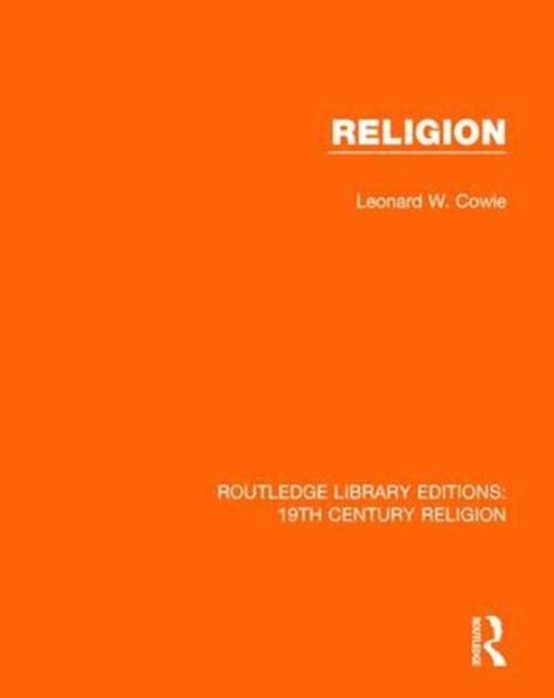 Book cover of: Religion. By: Cowie, Leonard W.