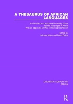 Thesaurus of African Languages