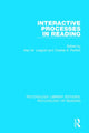 Book cover of: Interactive Processes in Reading