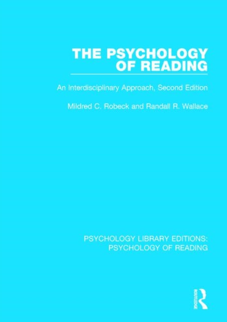 Book cover of: Psychology of Reading
