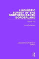 Book cover of: Linguistic Survey of the Northern Bantu Borderland. By: Irvine Richardson