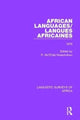 Book cover of: African Languages/Langues Africaines. By: P. Akụjụobi Nwachukwu