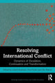 Book cover of: Resolving International Conflict. By: Ole Waever