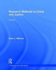 Book cover of: Research Methods in Crime and Justice. By: Brian L. Withrow