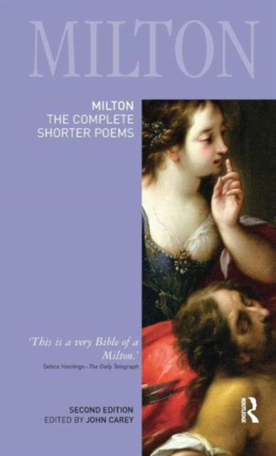 Book cover of: Milton: The Complete Shorter Poems. By: John Carey